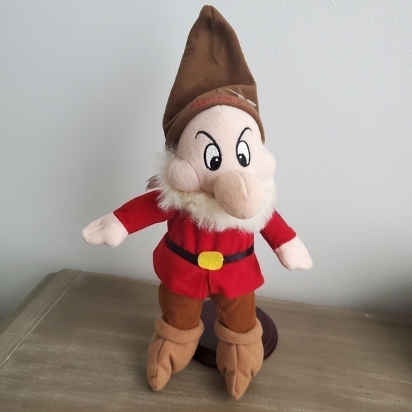 Disney Grumpy Bean Bag Plush Toy - Picture 4 of 10